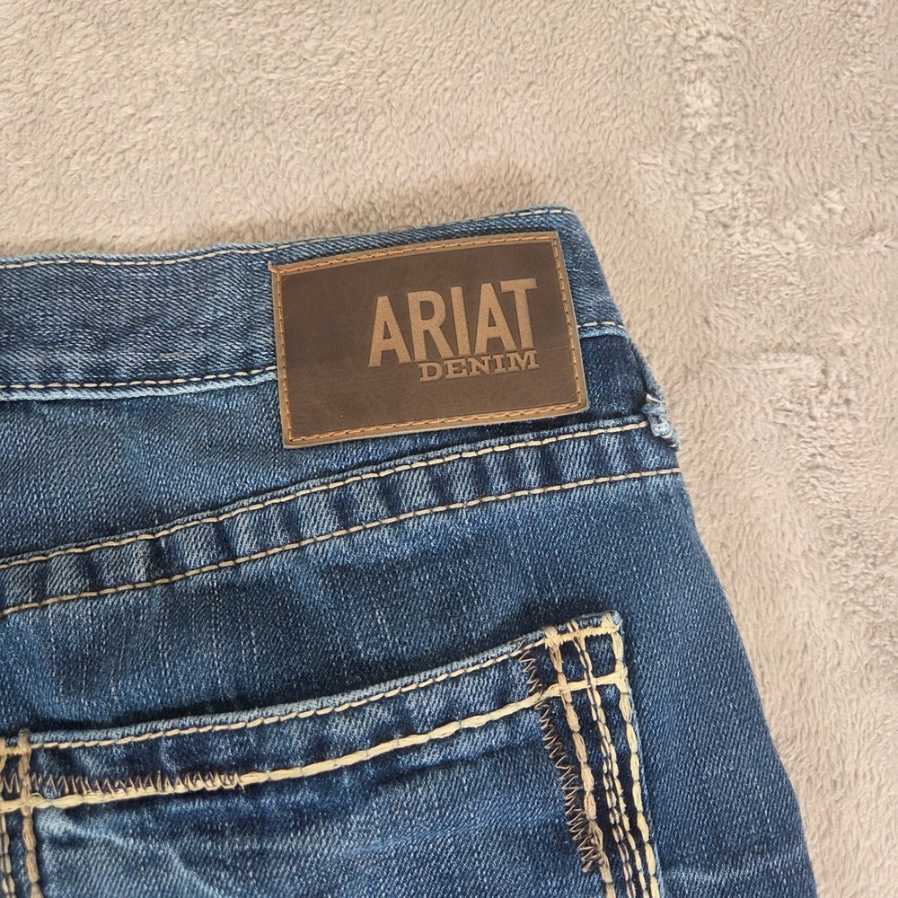 Ariat M5 Straight Fit Straight Leg Jeans Mens 34x34 Medium Wash Denim Western